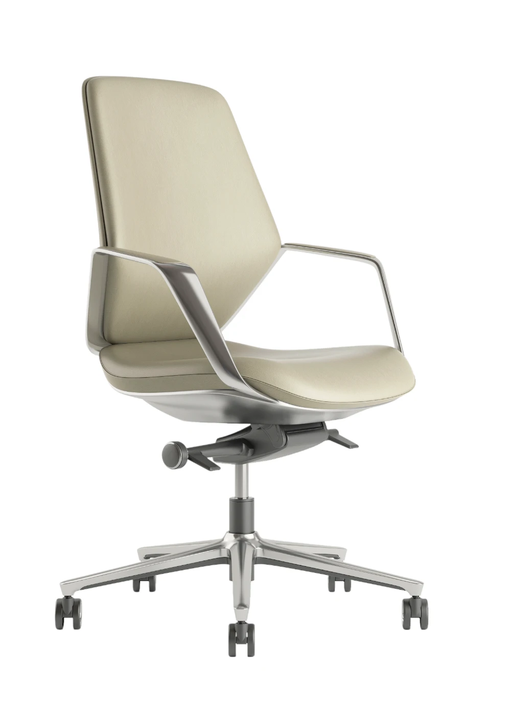 Silla Lexus Respaldo Medio Beige (3) Silla Lexus Respaldo Medio - Image 1