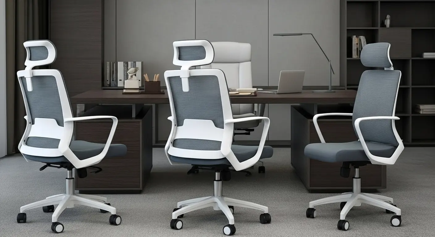 Silla Meldivia Blanca sala de juntas Silla Meldivia Blanca sillamark