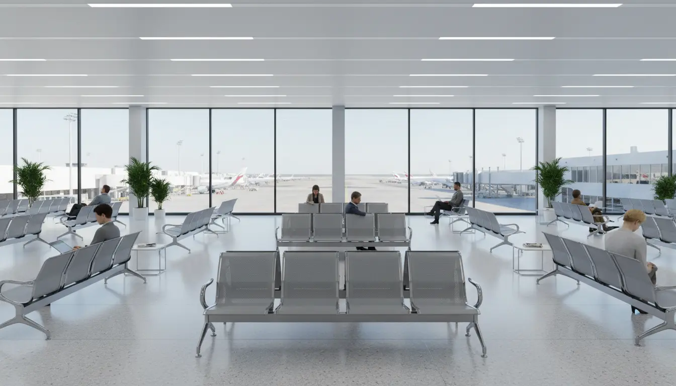 sala de espera aereopuerto